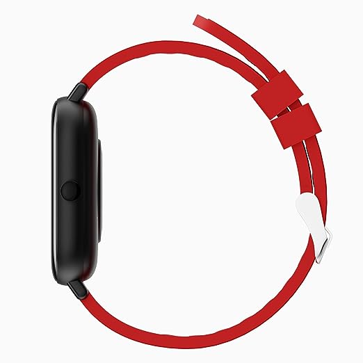 ZEBRONICS ZEB-FIT280CH Smart Watch with Screen Size 3.55cm (1.39inch) 12 Sports Modes, IP68 Waterproof, Heart Rate, BP, SpO2, Caller ID, 7 Days Storage (Black+ Red) ZEBRONICS ZEB-FIT280CH Smart Watch with Screen Size 3.55cm (1.39inch) 12 Sports Modes, IP68 Waterproof, Heart Rate, BP, SpO2, Caller ID, 7 Days Storage (Black+ Red)